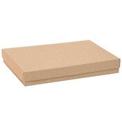 Jewelry box 7-1/8 x 5-1/8 - Kraft