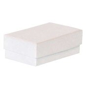 Jewelry box 2-5/8 x 1-1/2 - gloss white