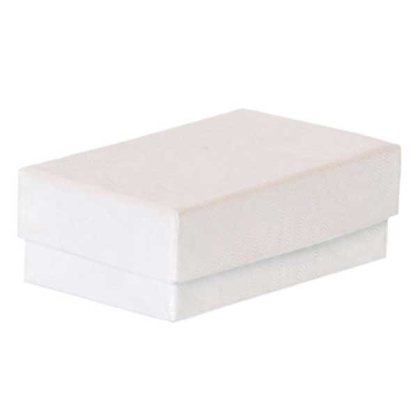Jewelry box 2-5/8 x 1-1/2 - gloss white