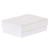 Jewelry box 3-1/4 x 2-1/4 - gloss white