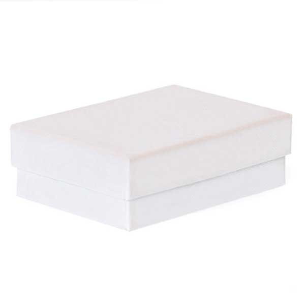 Jewelry box 3-1/4 x 2-1/4 - gloss white