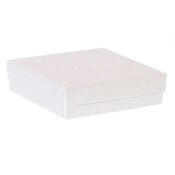 Jewelry box 3.5 x 3.5 - gloss white