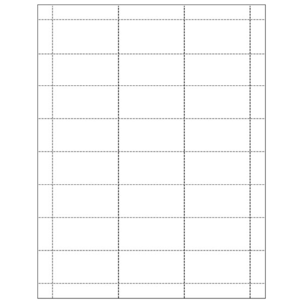 Tag White-Insert Style 1-1/4H X 2-1/2W Fits 01890