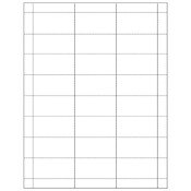 Tag White-Insert Style 1-1/4H X 2-1/2W Fits 01890