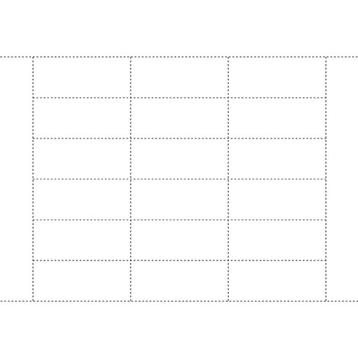 Tag White-insert Style 1-1/4"H X 3"W Fits 01892