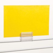 H-Clip .080 material 1"L Clear