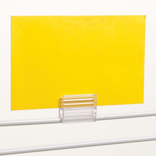 H-Clip .080 material 1"L Clear