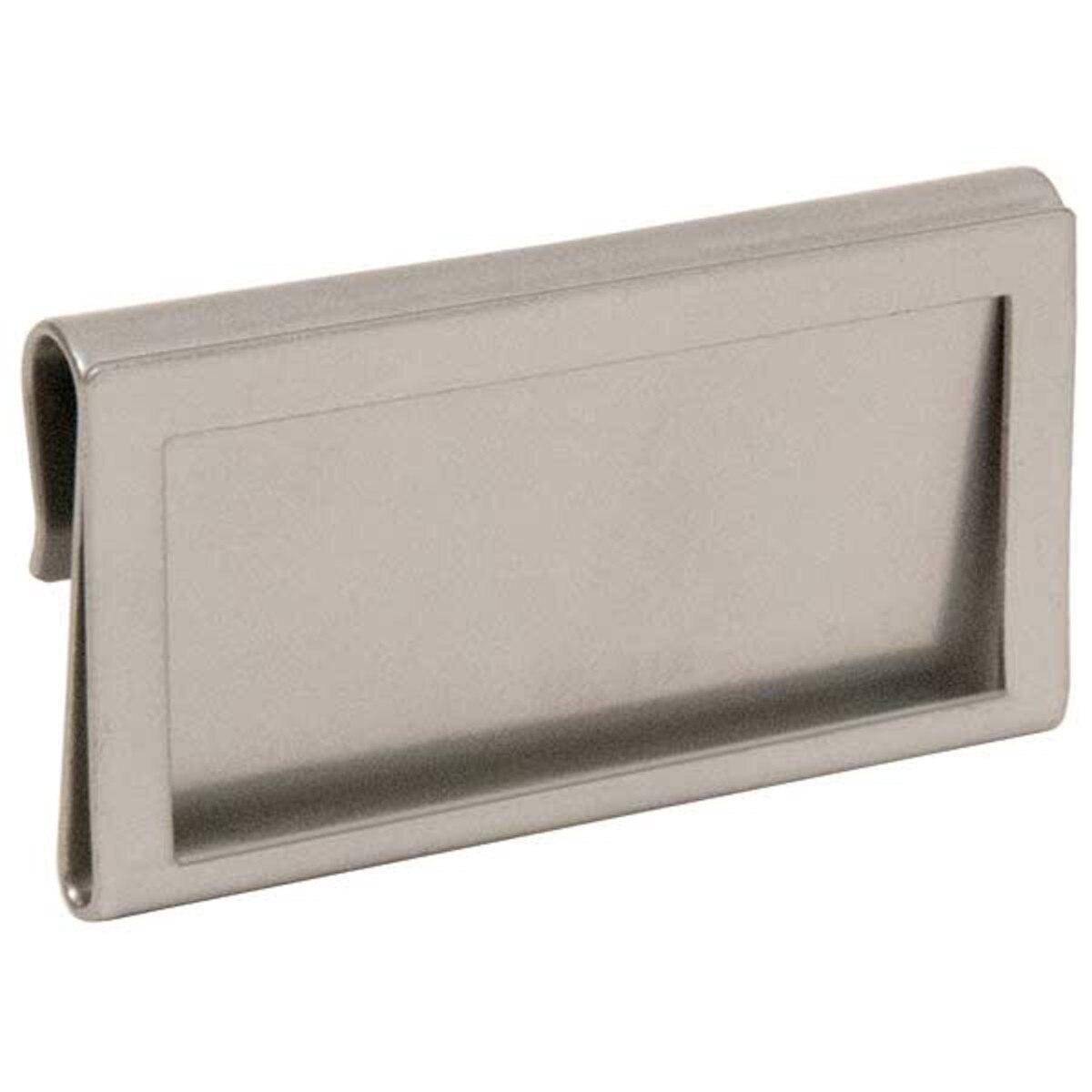 Metal Hanging Ticket Holder - Silver