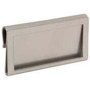Metal Hanging Ticket Holder - Silver