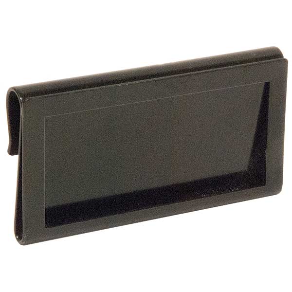 Metal Hanging Ticket Holder Black