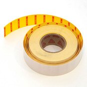 Price labels for single line gun "sale" permanent adhesive - yellow