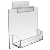 Slatwall Plex Business Card Holder