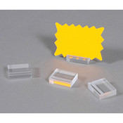 Acrylic business card holder 1-1/4" x 1"w x 3/8"h - clear