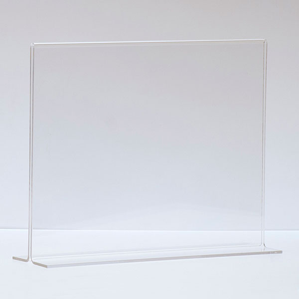 Clear Acrylic Sign Holder (8.5"x 11") KC Store Fixtures