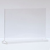 Top load acrylic sign holder 11"w x 7"h