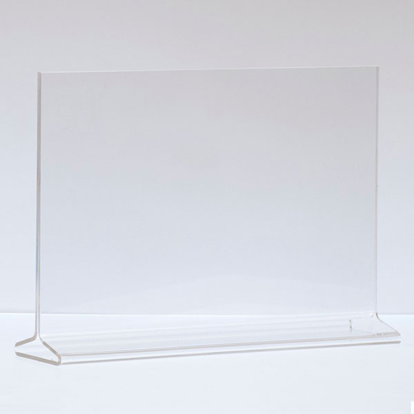 Top load acrylic sign holder 11"w x 7"h