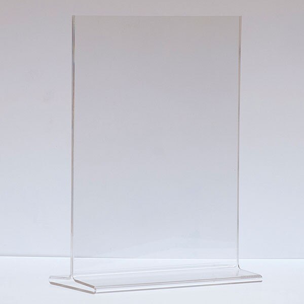 Top load acrylic sign holder 8-1/2"w x 11"h