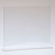 Top load acrylic sign holder 11"w x 8-1/2"h