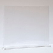 Top load acrylic sign holder 11"w x 8-1/2"h