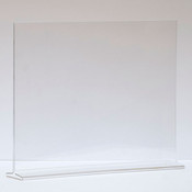Top load acrylic sign holder 11"w x 8-1/2"h