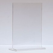 Top load acrylic sign holder 11"w x 14"h