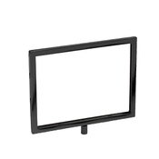 Mitered sign holder - Black 5.5w x 7h