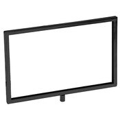 Mitered sign holder - Black 11w x 7h