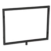 Mitered sign holder - Black 11w x 8-1/2h