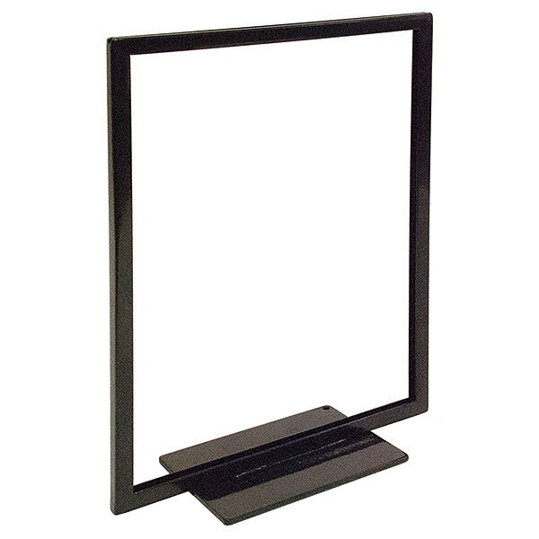 Flat Base sign holder 8.5w x 11h