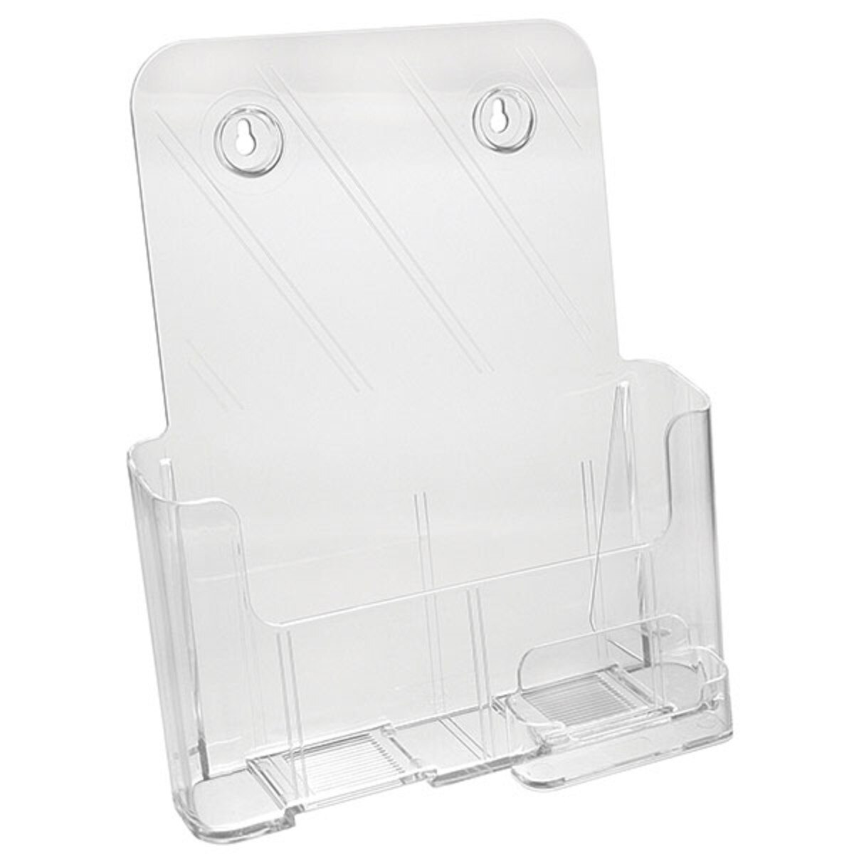 Acrylic literature holder business card holder - 8.5x11