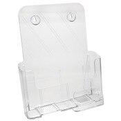 Acrylic literature holder business card holder - 8.5x11
