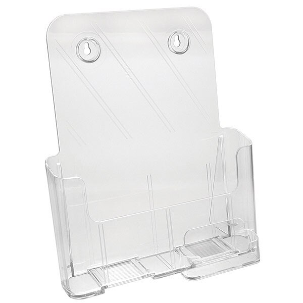 Acrylic literature holder business card holder - 8.5x11