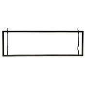 Metal Frame Sign Holder - Black - Universal 22 x 7