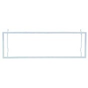 Metal Frame Sign Holder - White - Universal 22 x 7