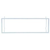 Metal Frame Sign Holder - White - Universal 22 x 7