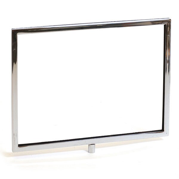 Sign frame 11"w x 8-1/2"h mitered corners - chrome