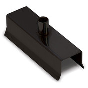 Clamp for sign holder - black for 1 inch square tubing
