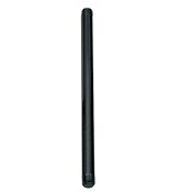 3/8 threaded stem for sign holder - black 6 inch high