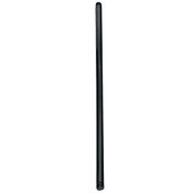 3/8 threaded stem for sign holder - black 12 inch high