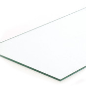 Plate glass shelf 8"x23"x1/4" - fits 4' showcases