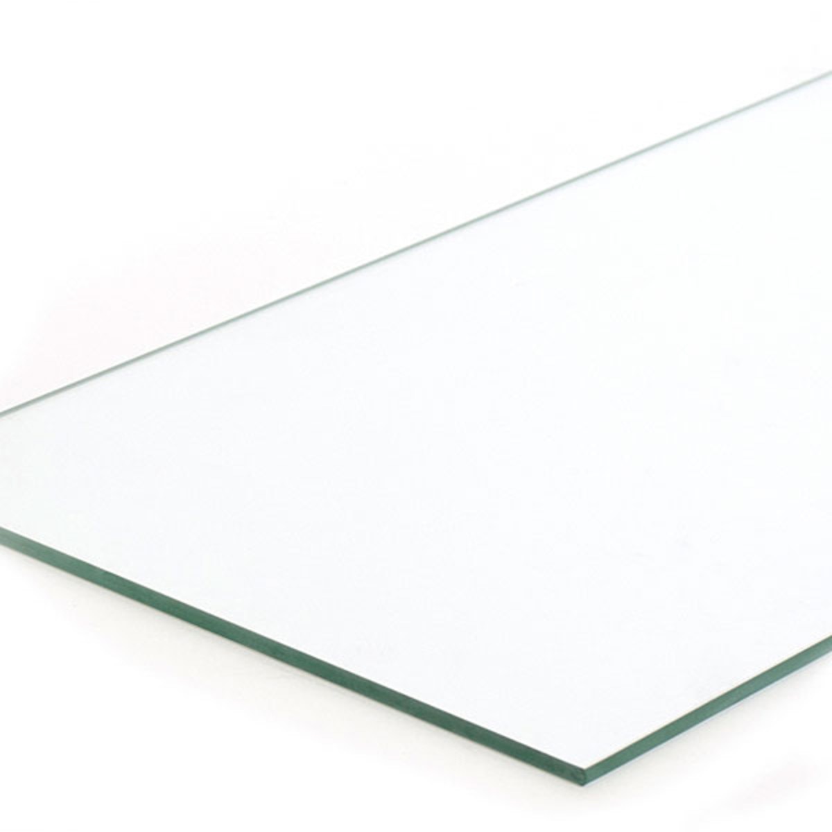 Plate glass shelf 8"x23"x1/4" - fits 4' showcases