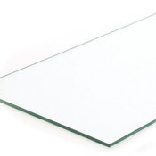 Plate glass shelf 10"x23"x1/4" - fits 4' showcases