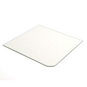 Tempered glass 16"x16" with one 2"radius corners