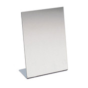 Acrylic counter top mirror slants - 9"wx12"h