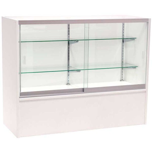 Front Open Showcase 48 inch - White w/light