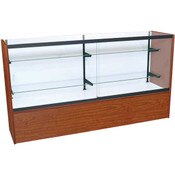 Front Open Showcase 70 inch - Cherry w/light