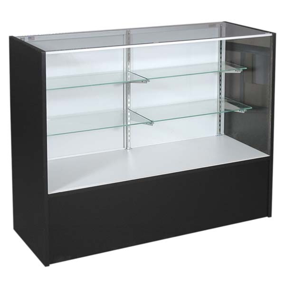 Full vision showcase - black 60" - Fully Assembled