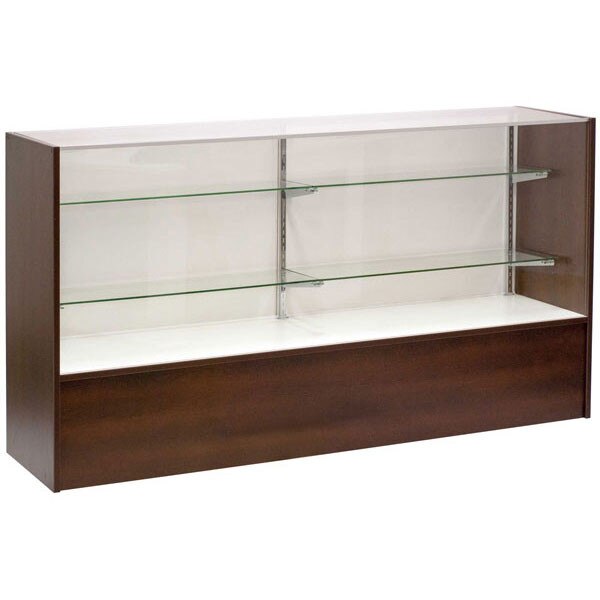 Full vision showcase - chocolate cherry 70"