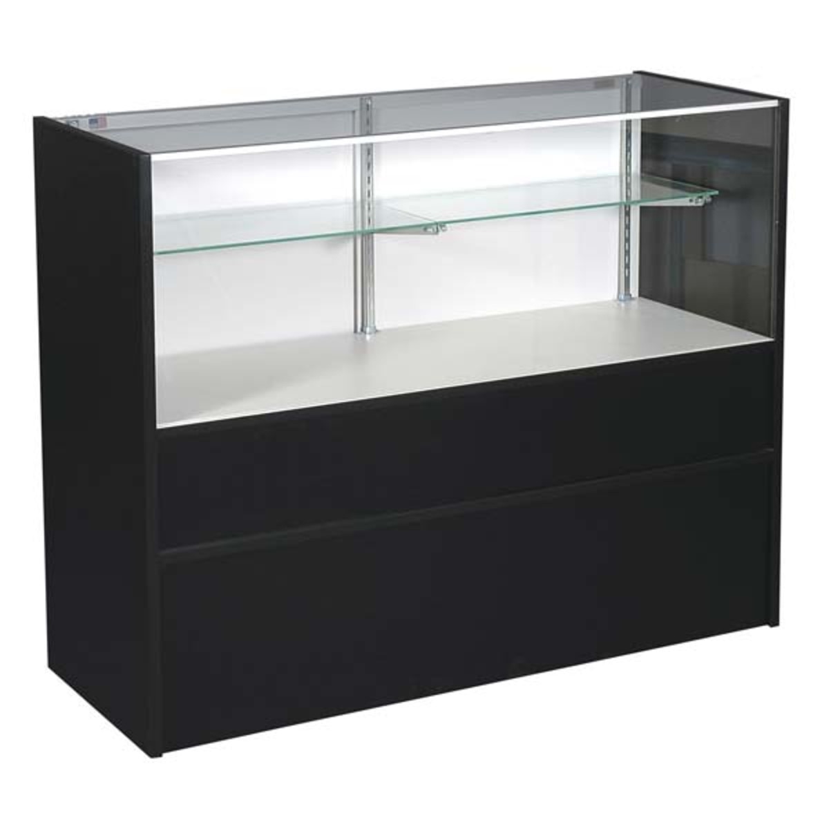 Half vision showcase - black 70"