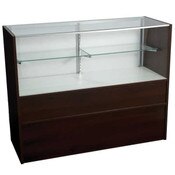 Half vision showcase - chocolate cherry 48"